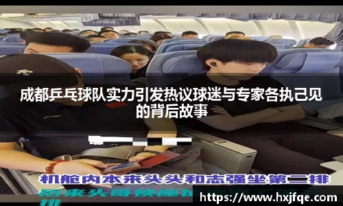 成都乒乓球队实力引发热议球迷与专家各执己见的背后故事